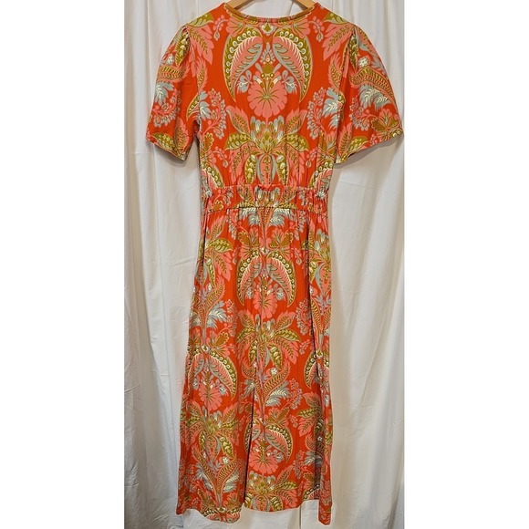 Spartina 449 Beachy Resort Cottagecore M Boho 70's Coastal Southern Dress - Picture 5 of 6
